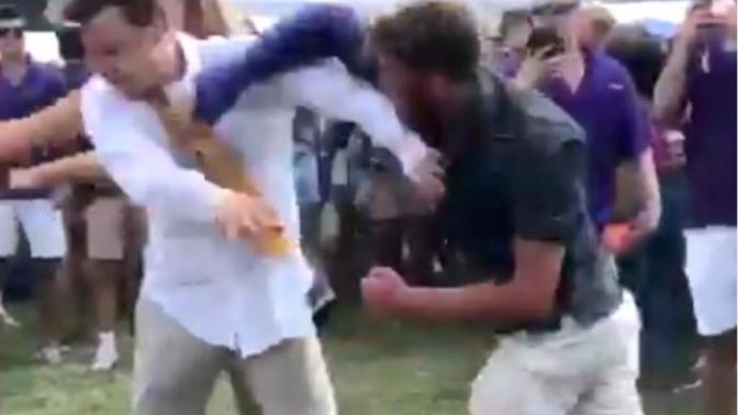 What’s up with guys being so hostile towards each other? And getting into fist fights over nothing?