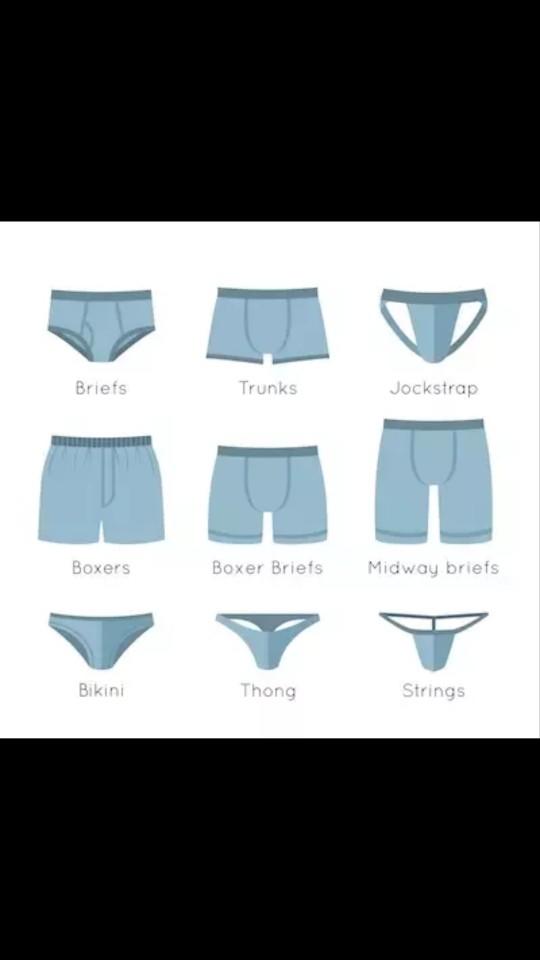 What kind of underwear do you wear?
