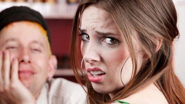 What are signs you give off when you don't like someone?