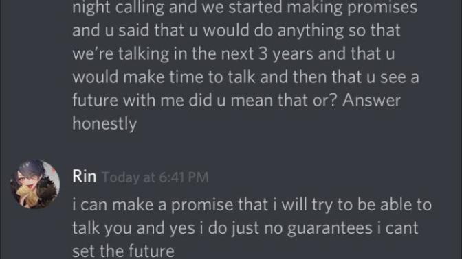 So like should I have my hopes up?