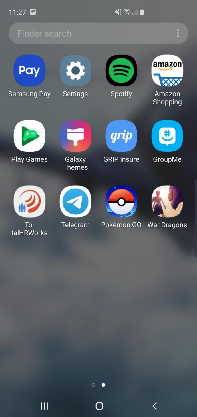 Screenshot your phone home screen?