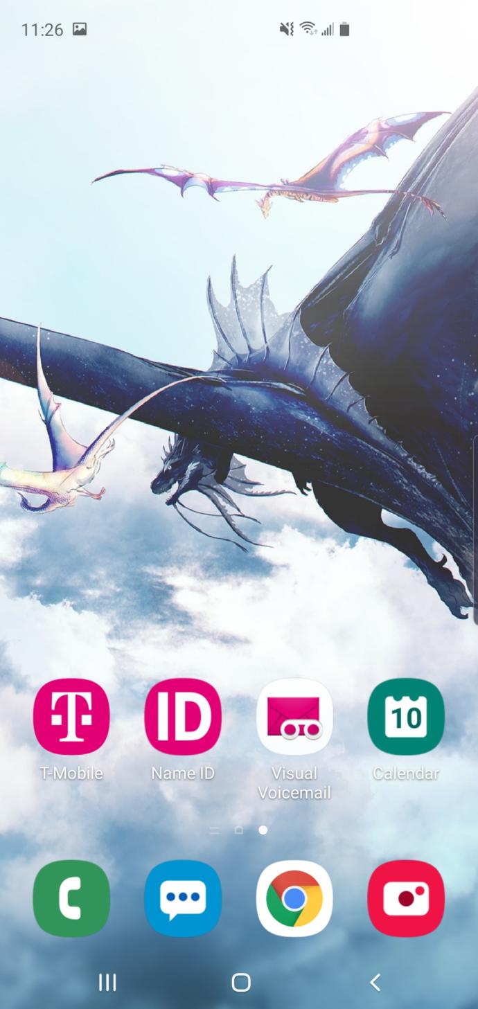 Screenshot your phone home screen?