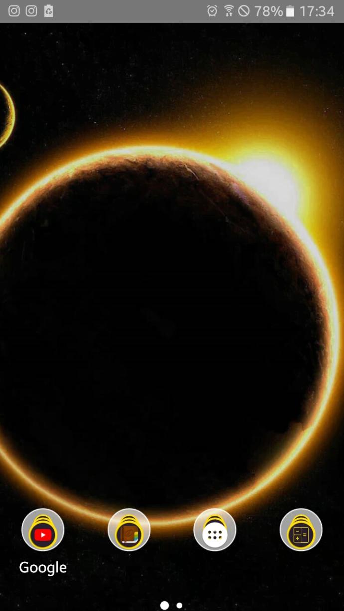 Screenshot your phone home screen?