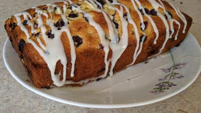 ❤️ What do you think of my Lemon blueberry pound cake and Blueberry crumble?
