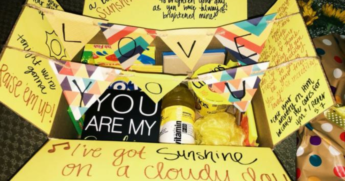 What would you put in a self care / cheer up box for a friend? GirlsAskGuys
