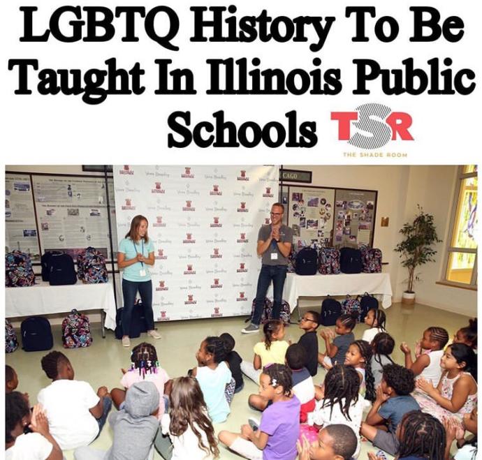 LGBTQ History Being Taught In Schools. Is That A Good Thing Or Bad Thing?