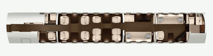 Global 7500 Floorplan