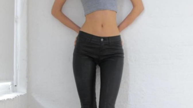 Is this model very beautiful with perfect body?