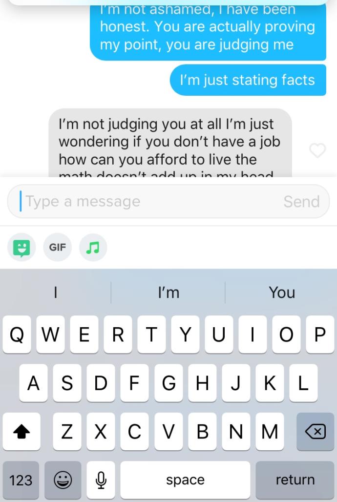 How was this tinder conversation?