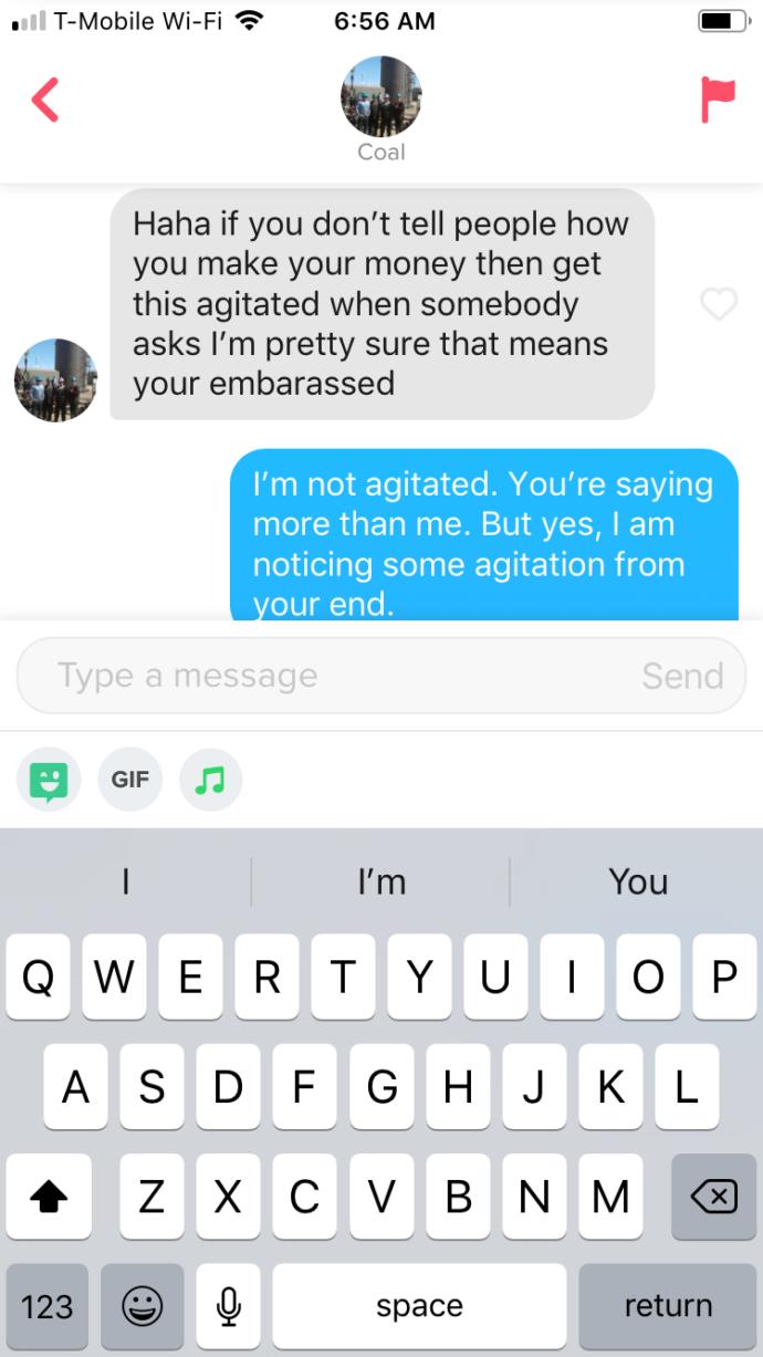 How was this tinder conversation?