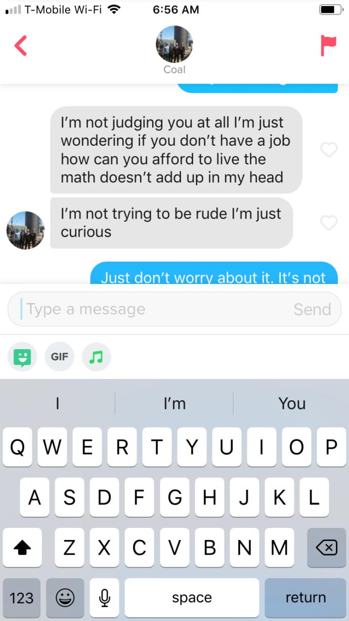 How was this tinder conversation?