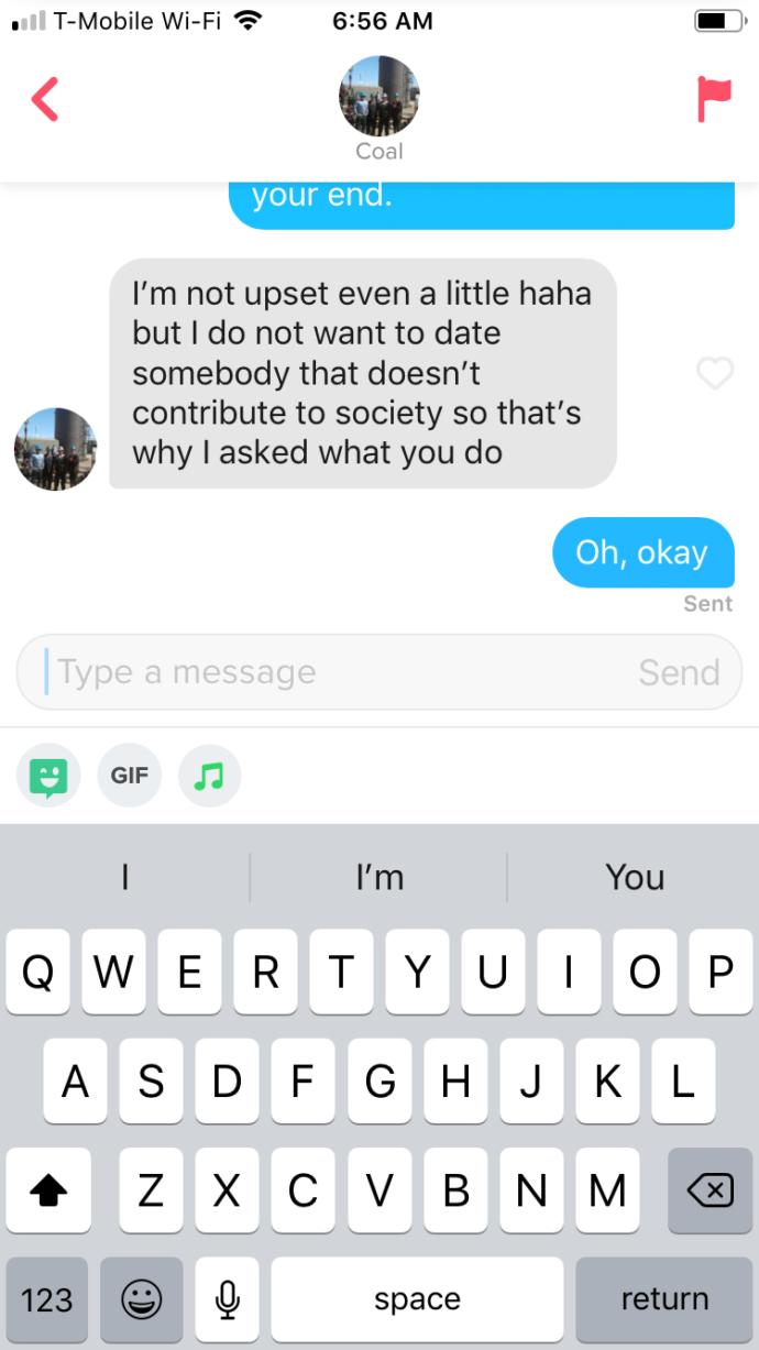 How was this tinder conversation?