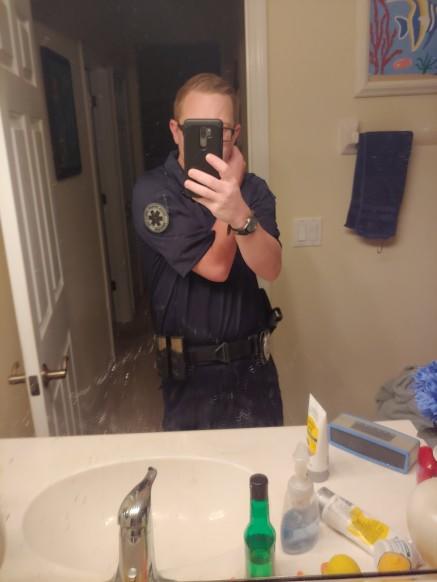 Men in uniform are they okay?