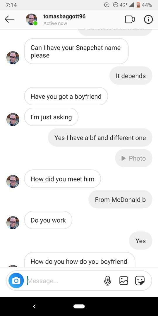What should I do about a college guy?