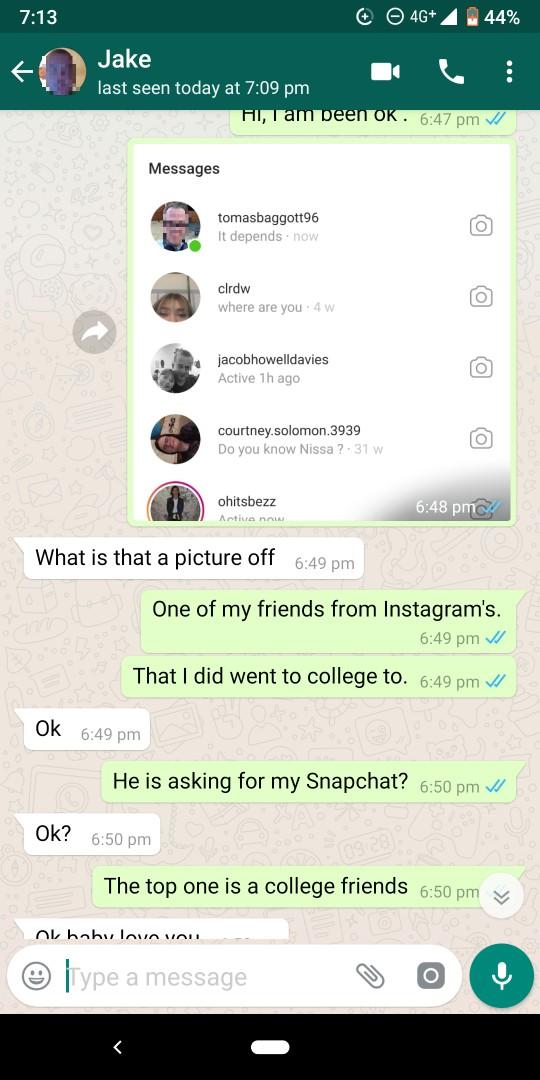 What should I do about a college guy?