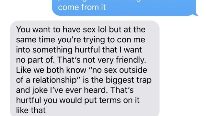 My ex knows I want to get back together but says he only wants to have sex?
