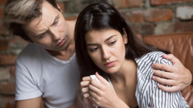 What is the best way to comfort a woman?
