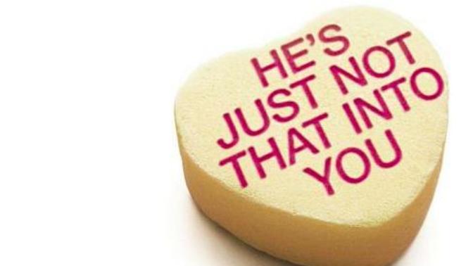 Can you help me realise that he's not into me at all?