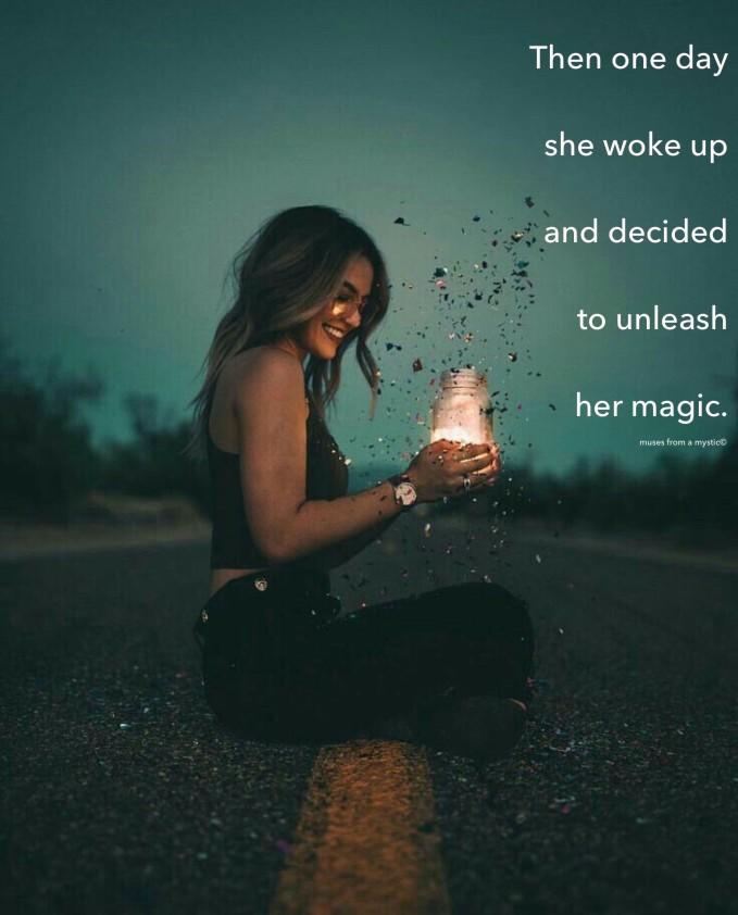 How is this girl going to use her magic and what are her magic powers?