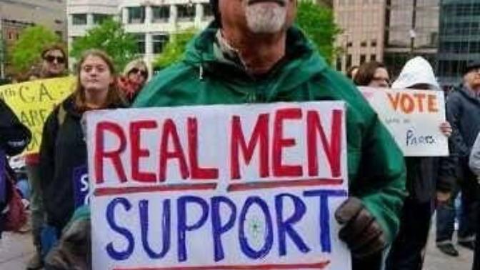 Why do some men think supporting women is unmanly?