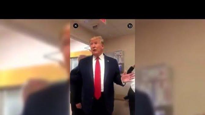 Is this how you get your crowds, your bigly crowds, more crowds than Obama, and Beto and anyone else?
