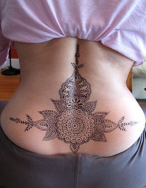 Which design for a lower back tattoo?