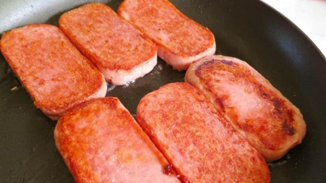 Would you eat fired Spam?