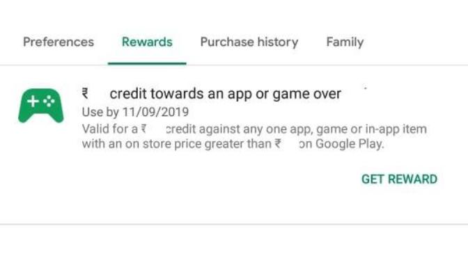 How do I redeem this amount on Google Play?