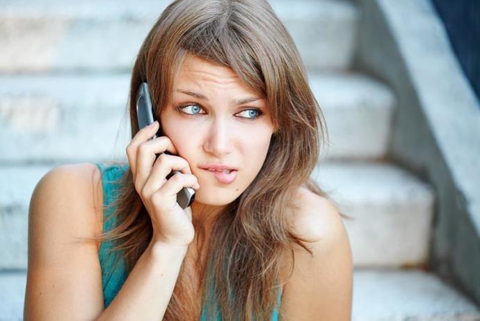 Do you get nervous when someone you like calls you?