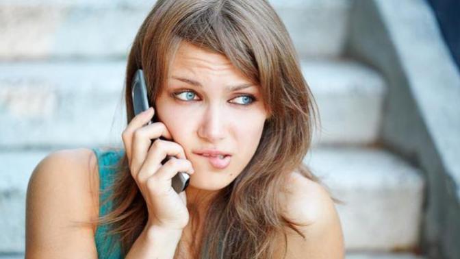 Do you ever get nervous when someone you like calls you?