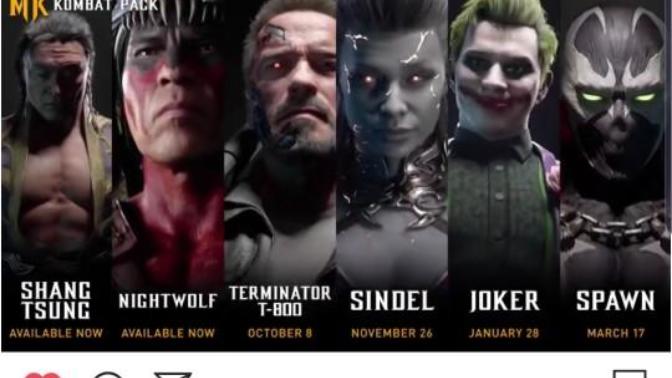 What do you think of the MLK11 DLC character list and release dates? Who would you replace and with who?