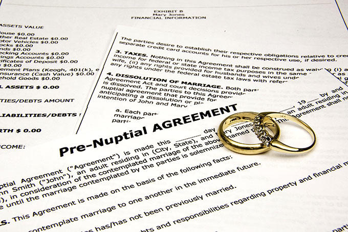 Would you get a Prenuptial Marriage Agreement?