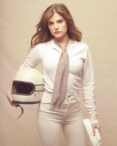 What do you think about a female wearing a tie?