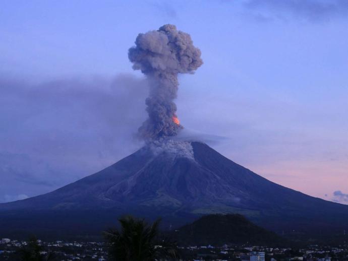 If a volcano erupts and pollutes millions of metric tonnes of C02 is it also not bad according to environmentalists?