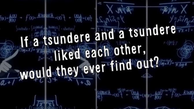 Tsundere paradox! What's your solution?