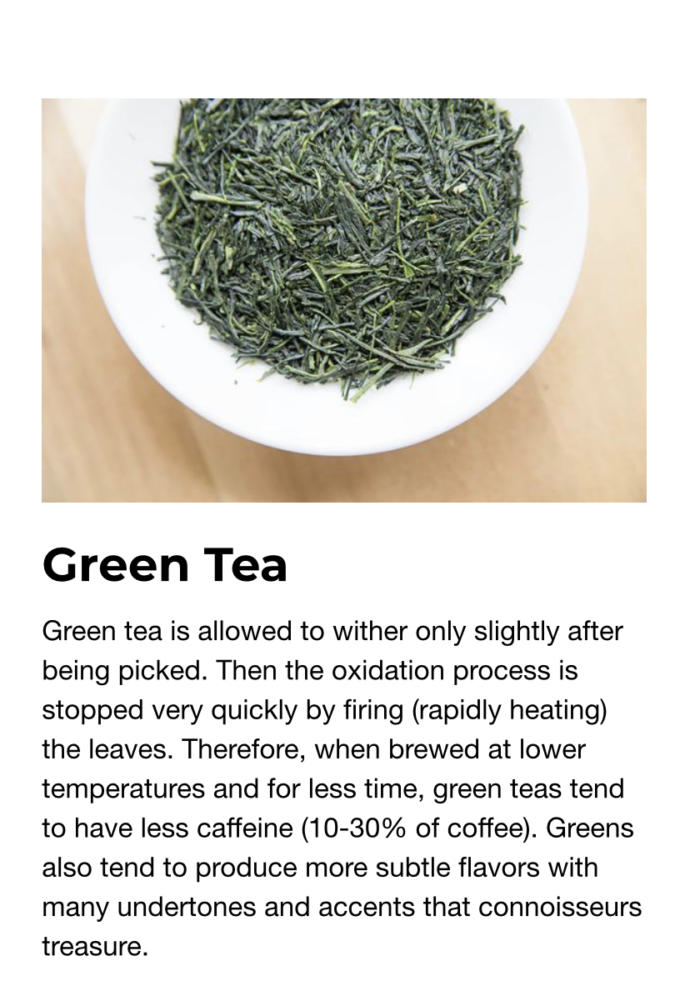 What is you favorite type of tea?