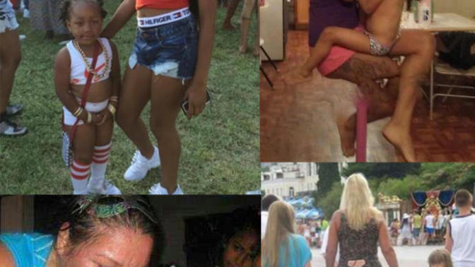 Why does society blame men for the sexualization of young females and not women?