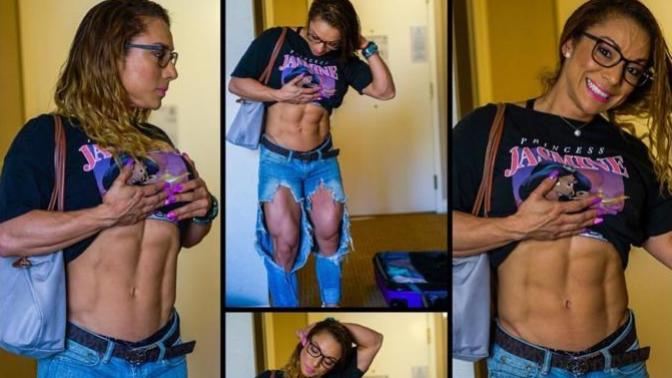 If you see this woman. Does she look feminine or not anymore?