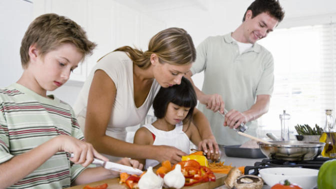 How often does your family make dinner and are they good cooks?