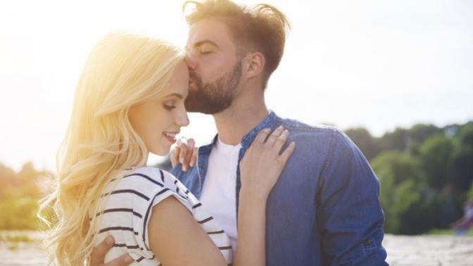 What do you like - Kiss on forehead or kiss on neck?