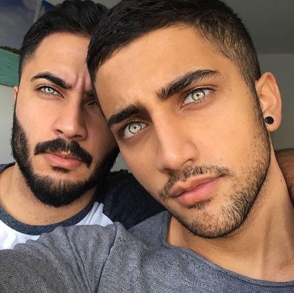 Why are blue eyes considered attractive?