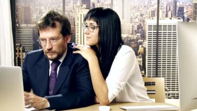 How do I deal with a woman who flirts with my husband at work?