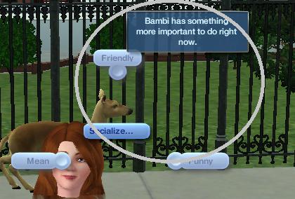Well screw you too, Bambi -_-