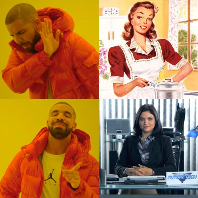 Would you rather be a housewife?