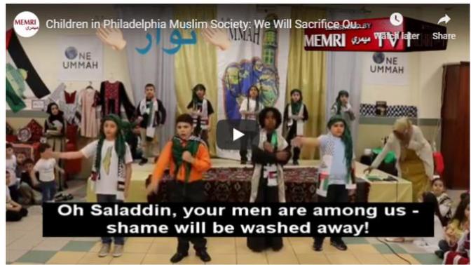 Should American Muslims Be Teaching Children That They Should Chop Off The Heads Of Infidels And Islamic Suicide Terrorists Should Be Their Idols?