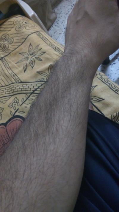 Please rate my before after waxing progress. Do you like my progress due to waxing?