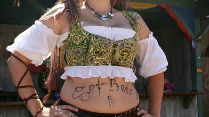 Have you ever seen a girl with a beer belly and how can you tell the difference between that and a pregnant one?