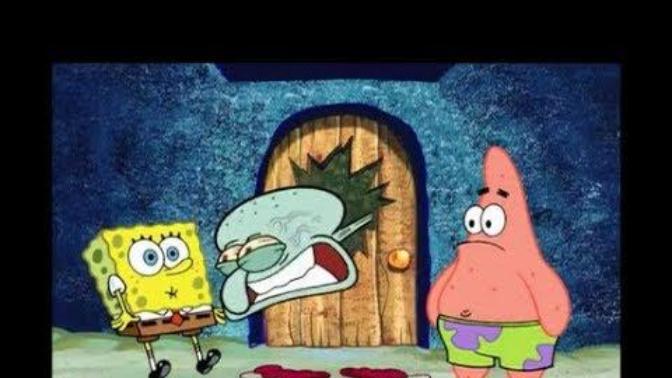 Can you relate to Squidward's anger and frustration in this video?