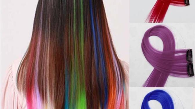 Do you like colors hair extension?