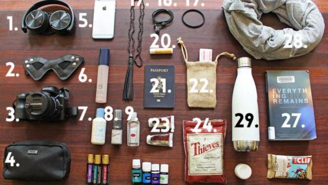 What are some things to pack for a long haul flight?